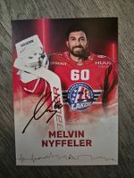 Autogrammkarte Melvin Nyffeler Originalunterschrift
