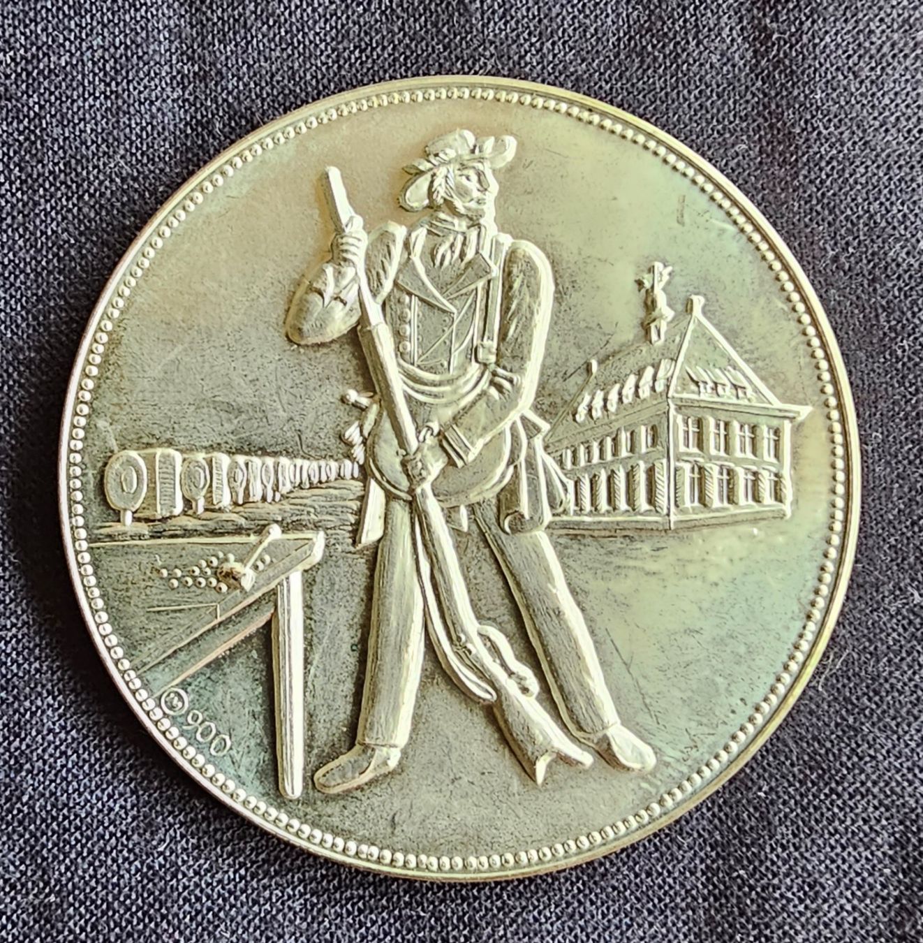 Medaillen: Kantonales Schützenfest beider Basel 1987 – Neu (gemäss Beschreibung) aus Balsthal von mil_js2d 1