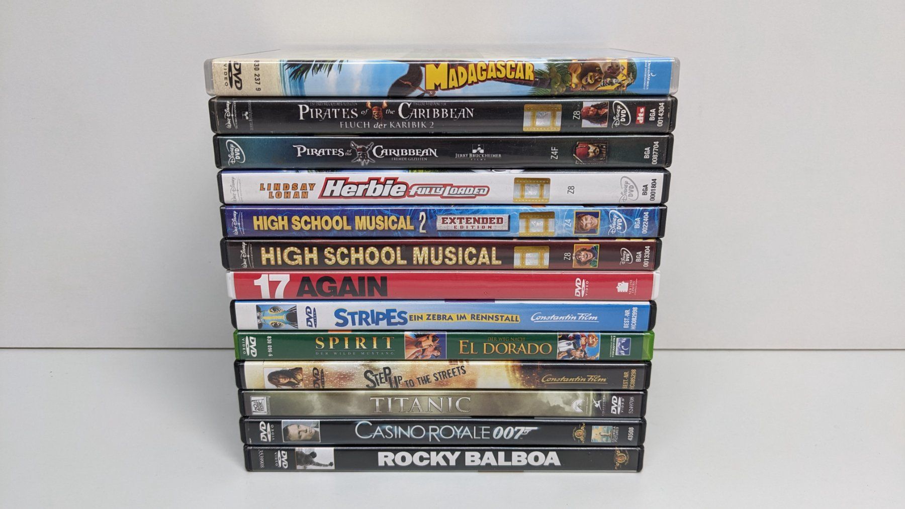 Alle DVDs: DVD Sammlung Filme, 13 Titel – Gebraucht aus Menziken von mame18