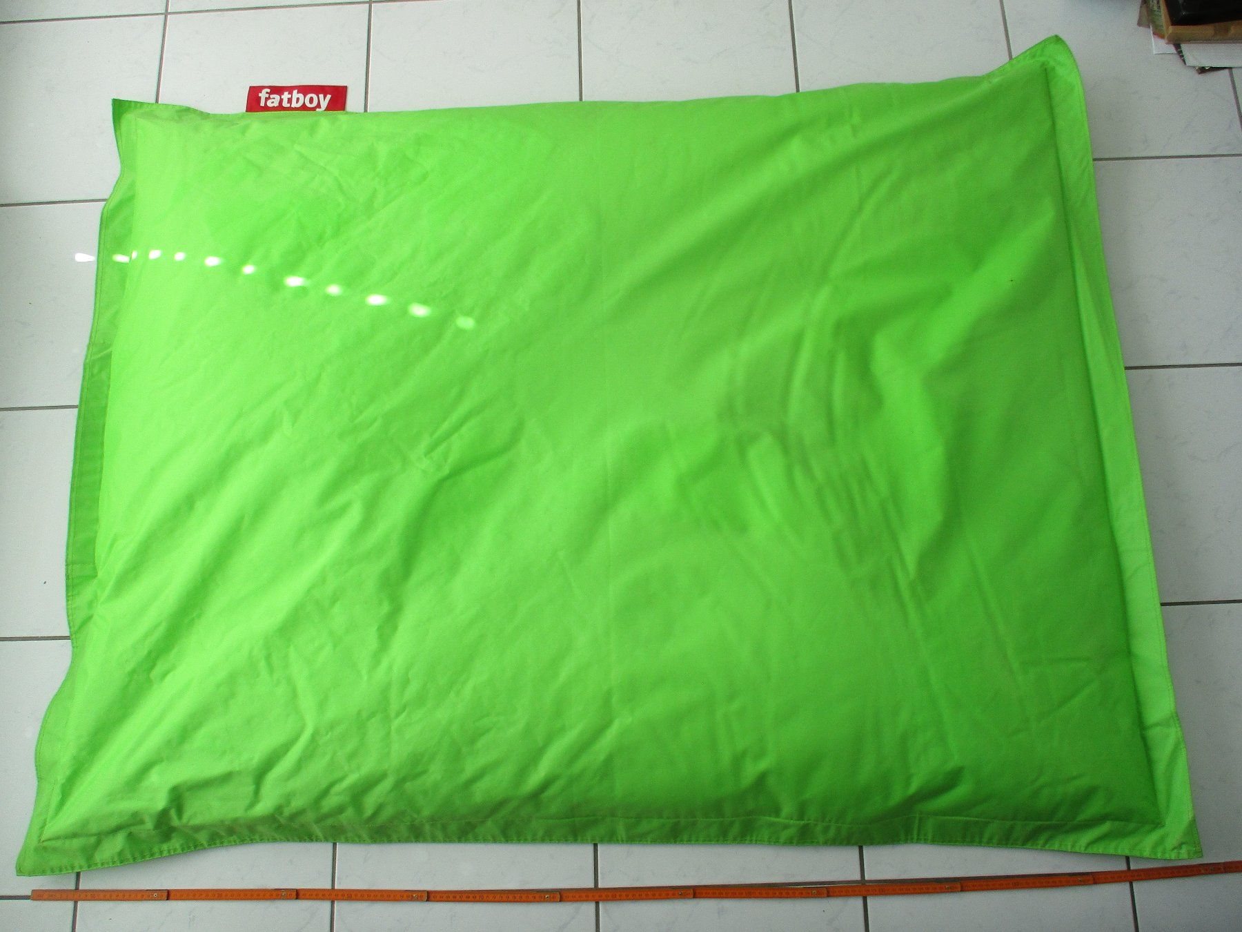 Fatboy Coussins: Original Design "Fatboy" Sitzsack Trendfarbe Zitronengrün – D'occasion à Zufikon par Schweizer1291 1