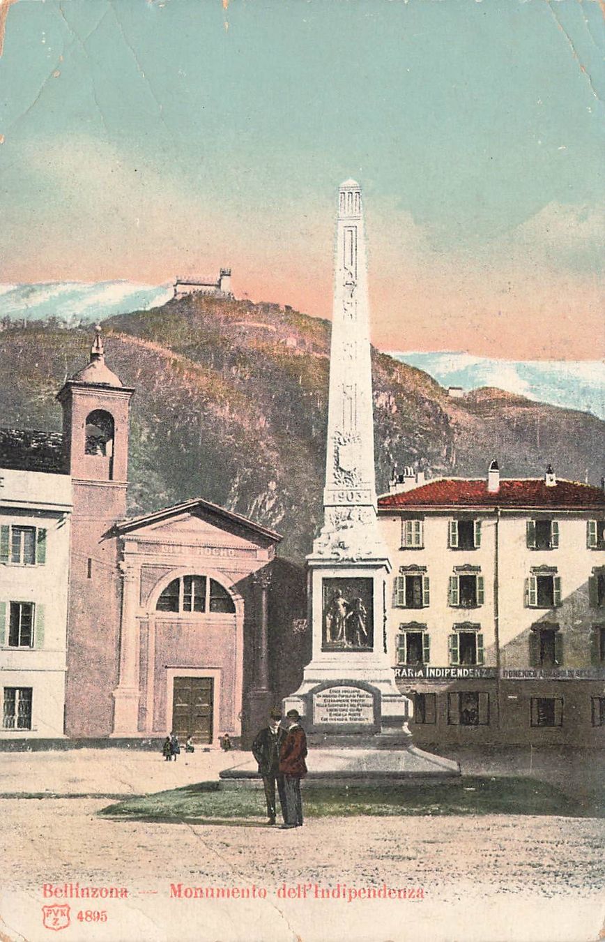 Ansichtskarten: Bellinzona – Gebraucht aus Biasca von Blenio71
