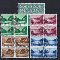 1956  Patria Viererblocks gestempelt ET.  15453