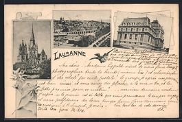 Lausanne, Panorama, Tribunal Fédéral, 