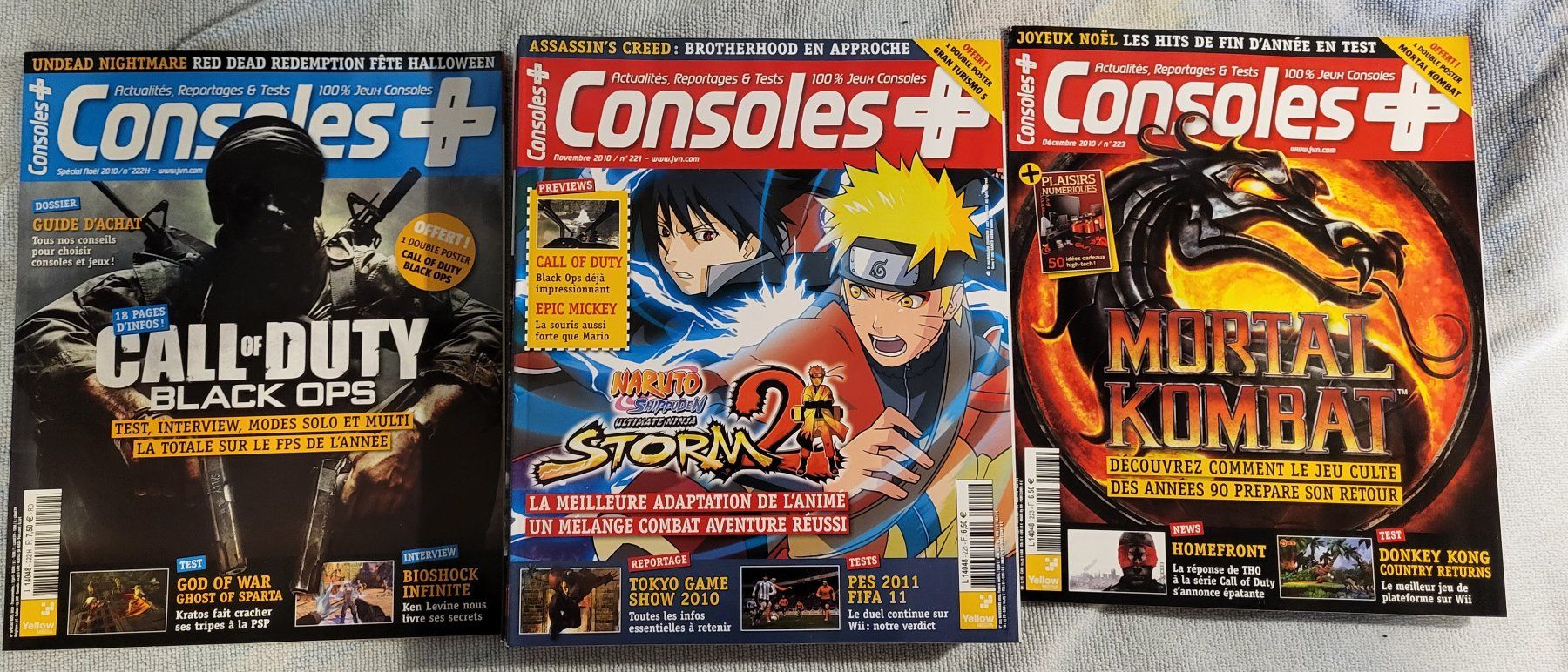 Riviste & Magazine: CONSOLE+ 2010 - 10 Numéros - 213 / 215-221 / Noël / 223 – Usato da Sonvilier venduto da Takou