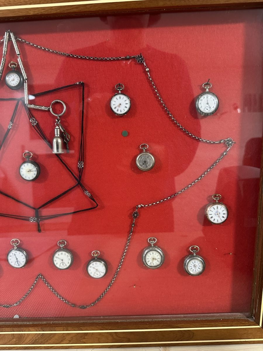 Orologi: Taschenuhren in Rahmen – Difettoso da Solothurn venduto da MarF11 2
