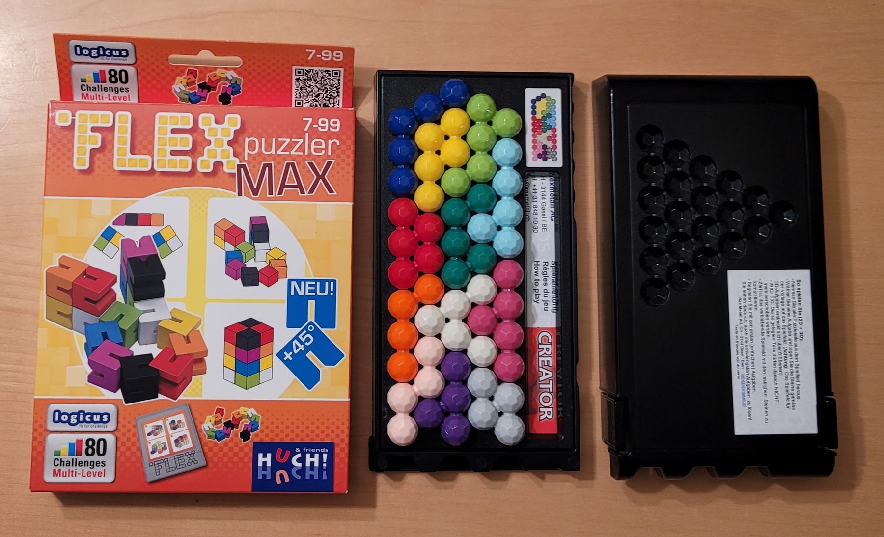 Giochi: Logicus Flex Puzzler MAX + Creator Denkspiel 2in1 - Knobeln – Usato da Madiswil venduto da Laubfleck
