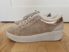 Plateausneaker Alfa gefüttert rosé Grösse 40 neu