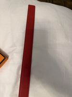Cintura Hermès H Nera e Rossa Nuova in Ottime Condizioni 100