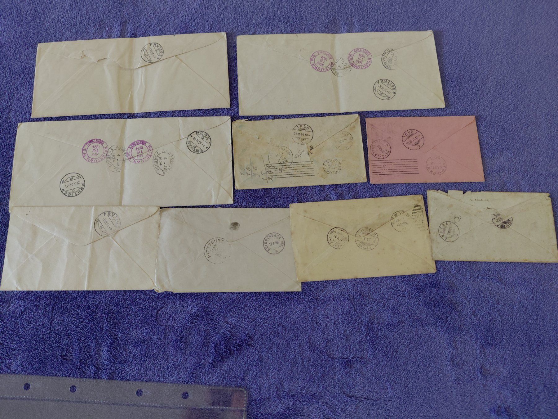 Alle Briefmarken: Tolle Briefe USA – Gebraucht aus Horw von Onurb008 1