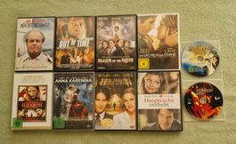 Set 3: 10 DVD - Spielfilme - Titel gemäss Beschreibung