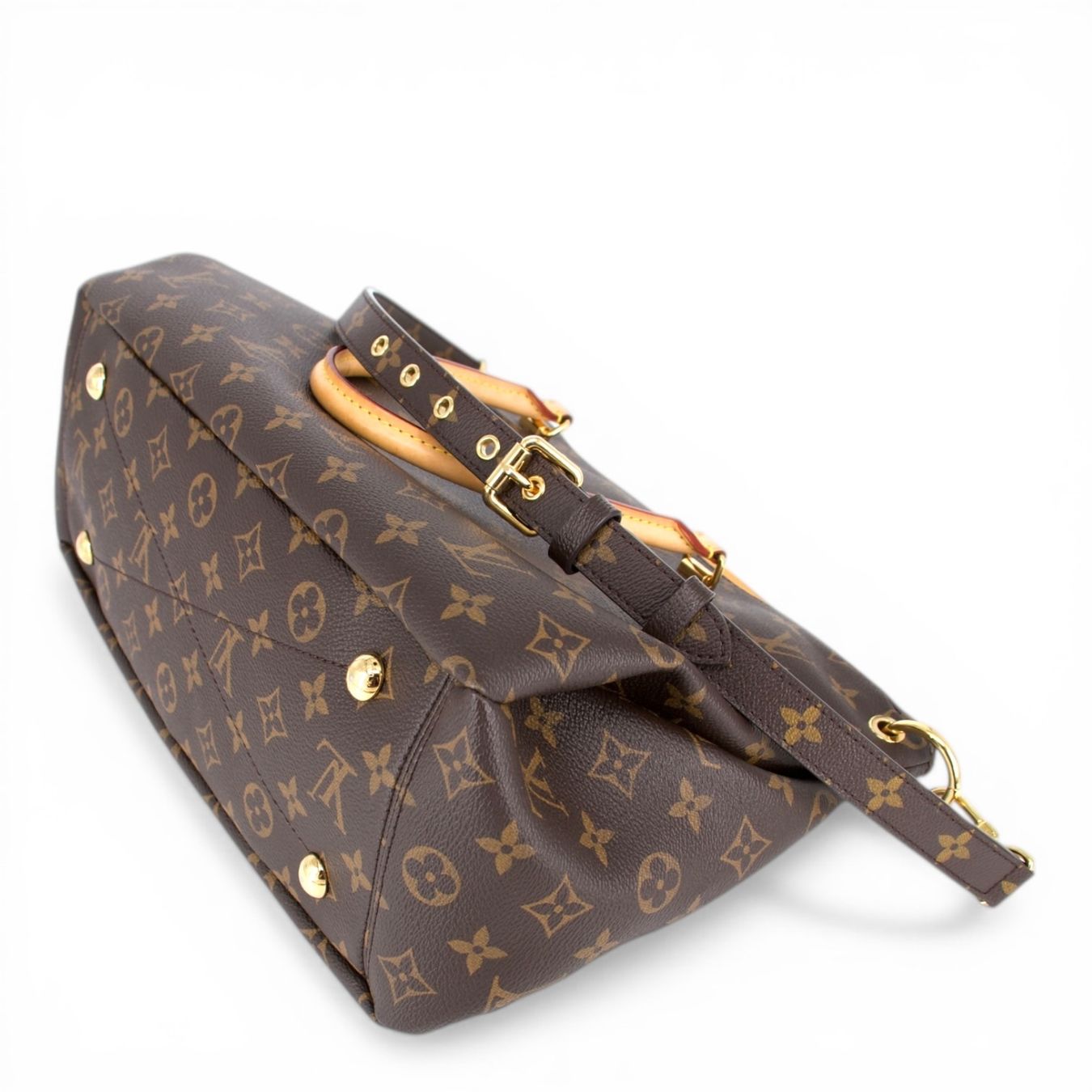Louis Vuitton Taschen für Damen: Louis Vuitton Pallas MM Monogram safran – Gebraucht aus Binningen von Designerlabels 8