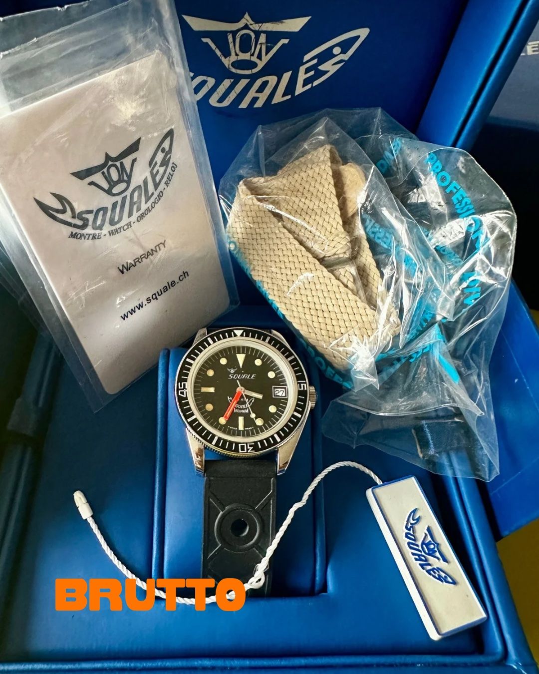 Squale Orologi: SQUALE 1515 30 Atmos FULL SET – Usato da Zürich venduto da bruttowatches 2