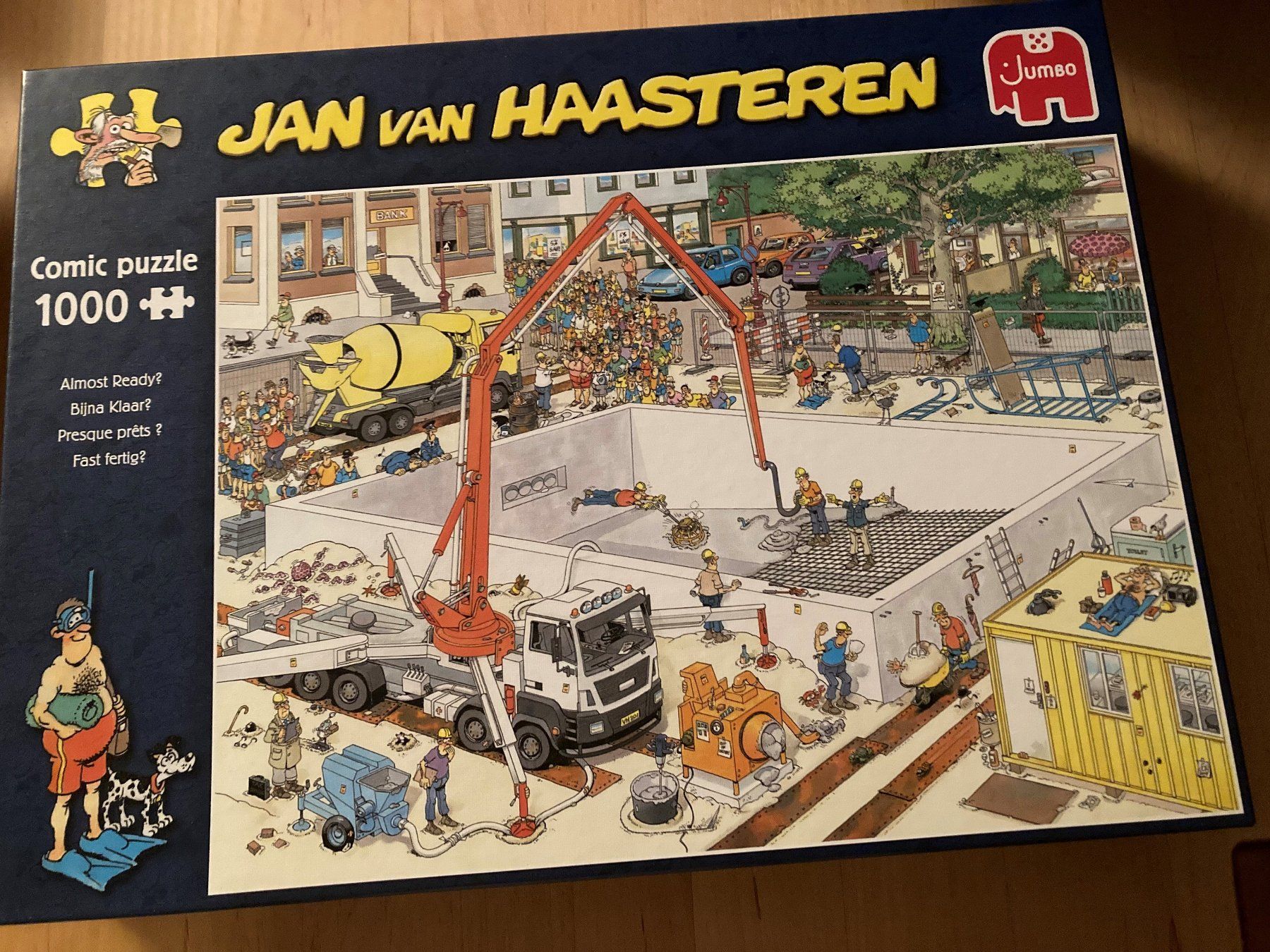 Puzzle: Puzzle Jan van Haasteren, fast fertig – Usato da Känerkinden venduto da akinom-66