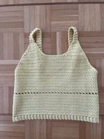 Handmade gehäckeltes Top Gr. S