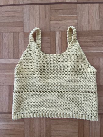 Handmade gehäckeltes Top Gr. S
