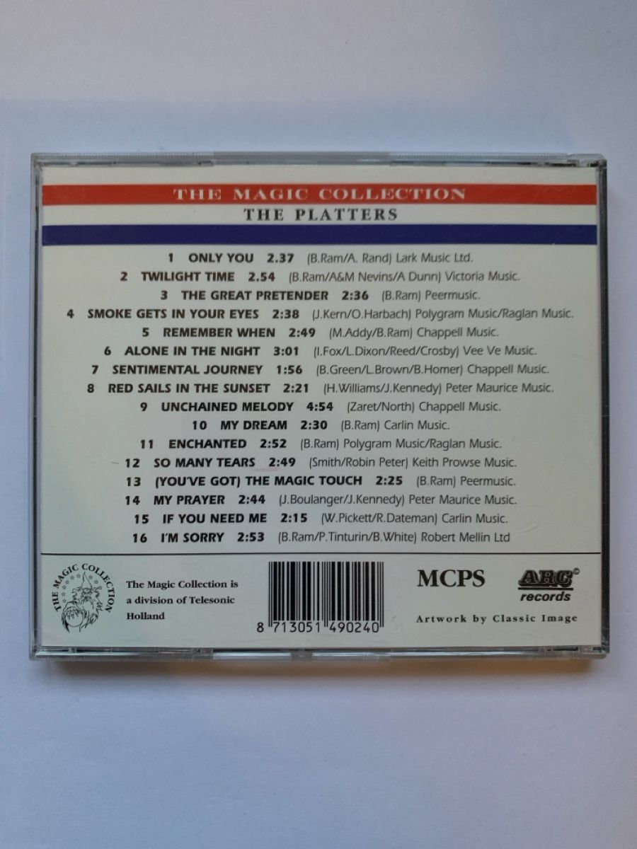 CD: CD The Platters The Magic Collection bon état – Usato da Salavaux venduto da Lune_Diurne 1