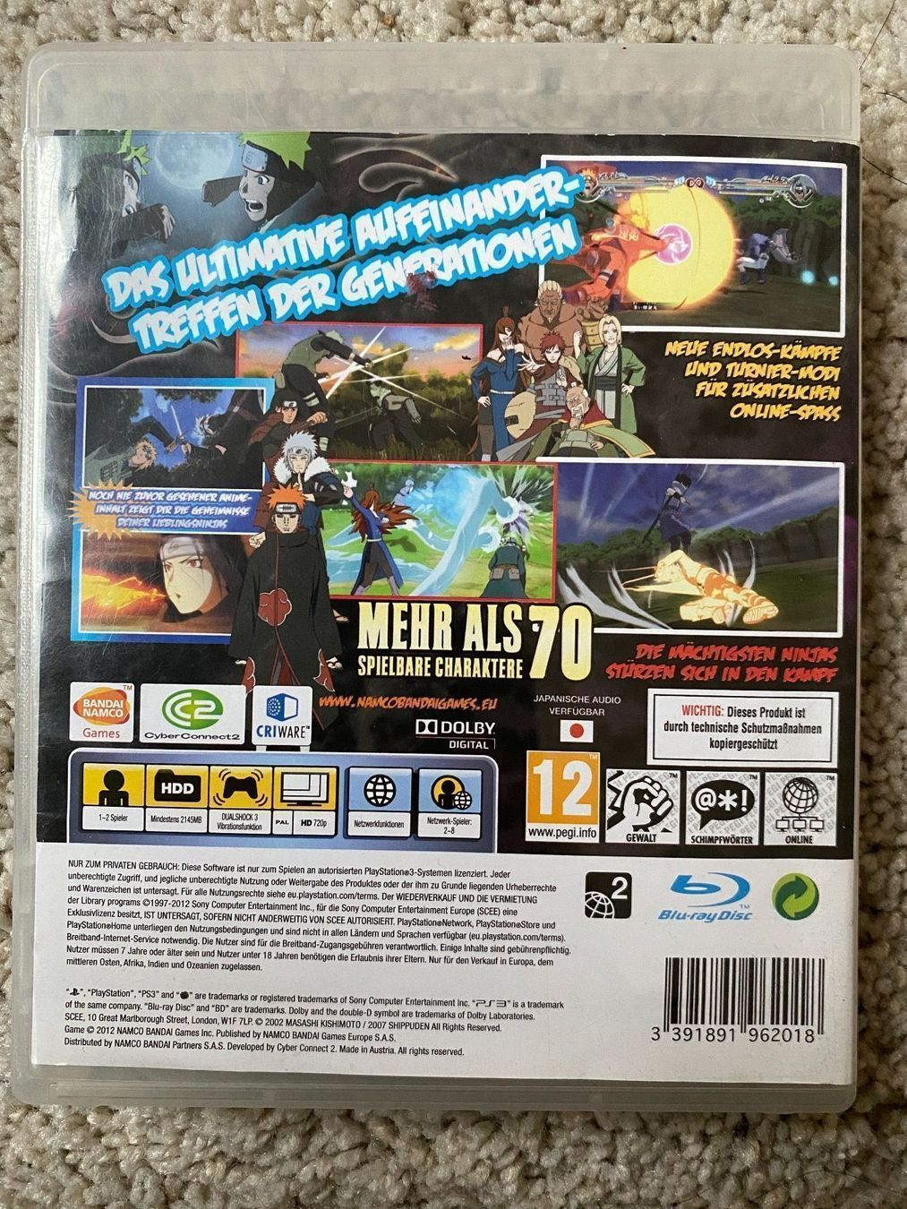 Sony Giochi: Naruto Ultimate Ninja Storm Generations PlayStation 3 PS3 – Usato da Winkel venduto da RiMa95 2
