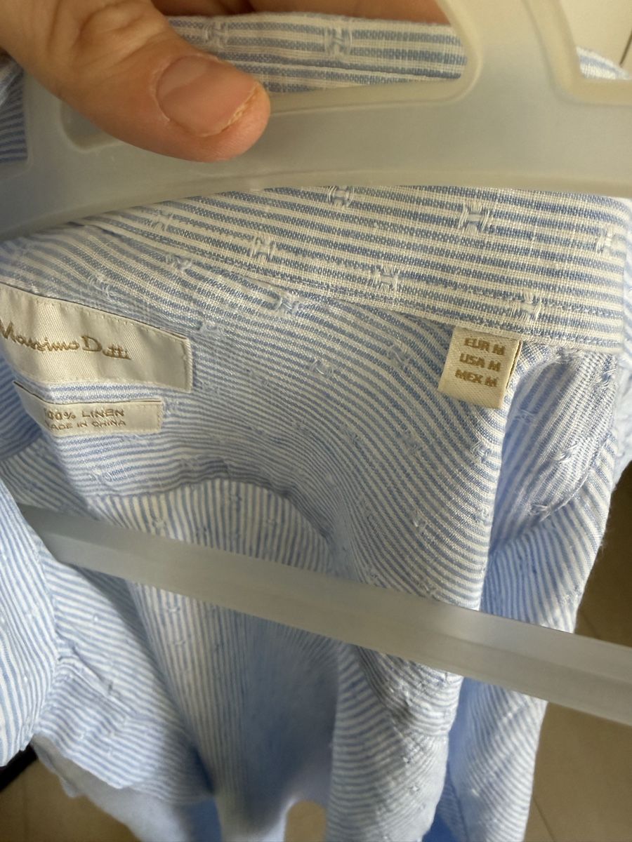 Massimo Dutti Chemises: MASSIMO DUTTI Leinenhemd Gr. M – Neuf (Voir description) à Luzern par mns_pyr7 2
