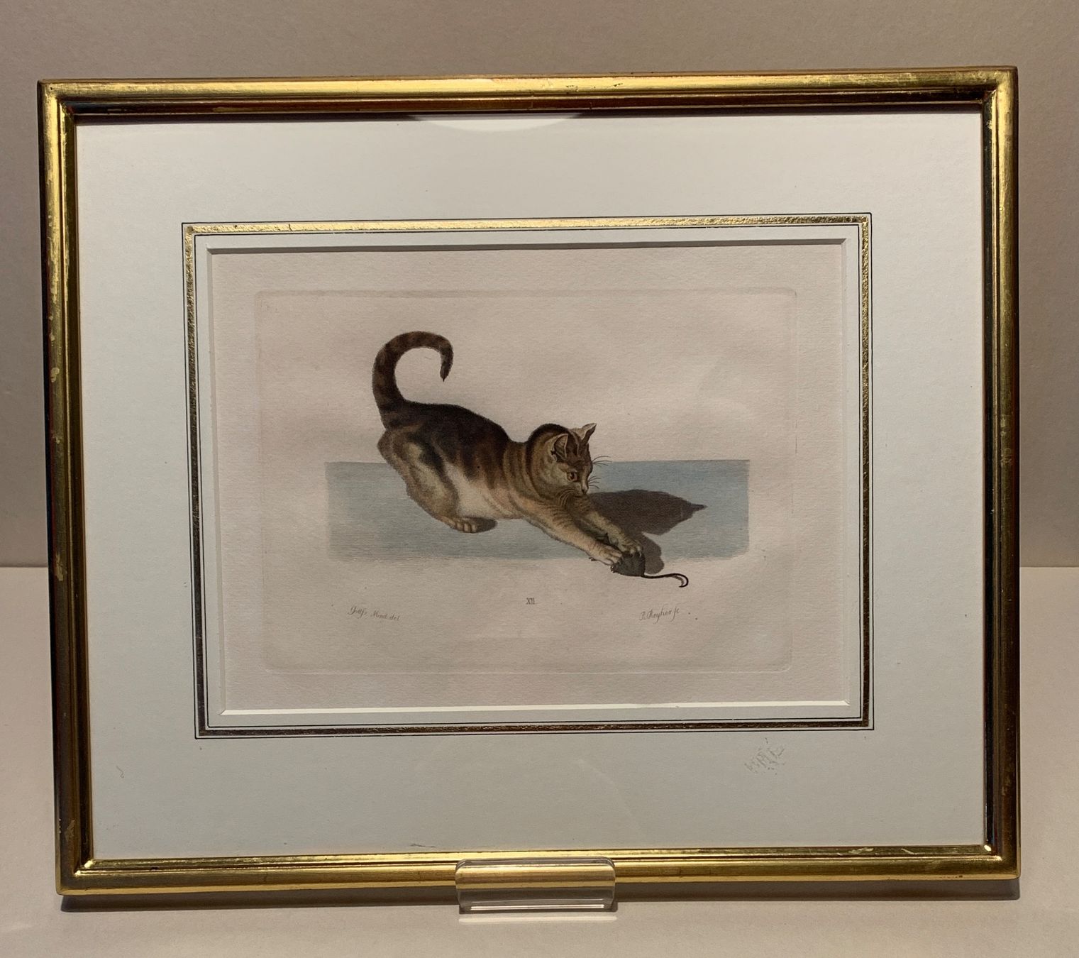 Stiche: Chat et souris III – Gebraucht aus Veytaux von Latourelle