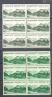 CZECHOSLOVAKIA 1966 - Probedruck - Visoké Tatry - 2x6 stamps