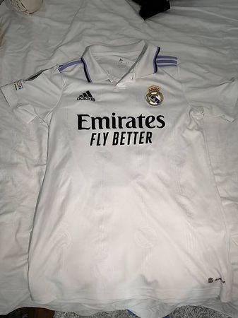 Vinicius junior origninal real madrid adidas shirt size S