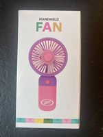 ***Handventilator Pink lila neu OVP Ventilator Hand Heiss***