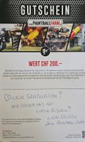 Gutschein Paintball