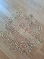 Metallgitter gold, Fotowand