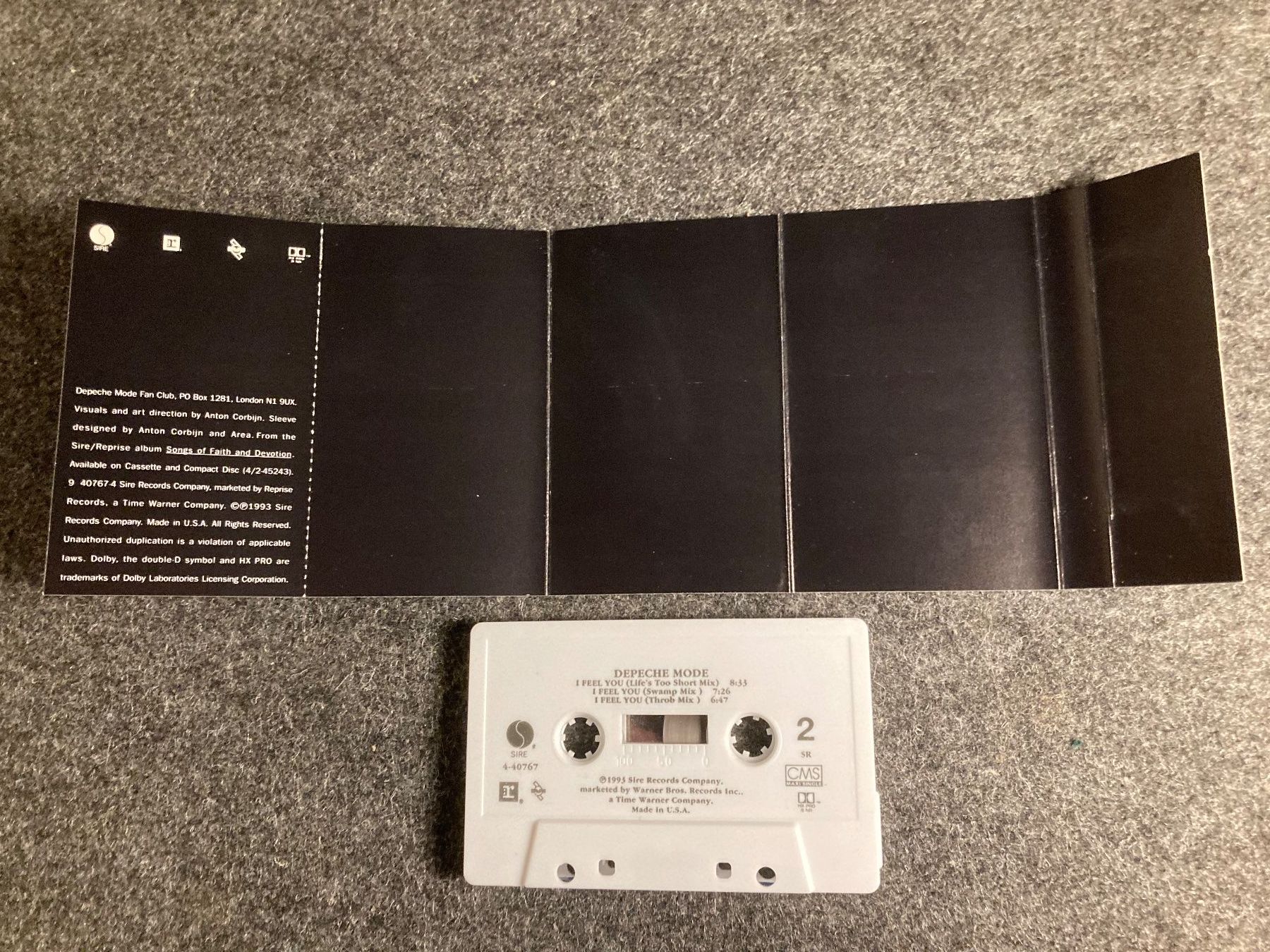 Musicassette: Depeche Mode - I Feel You (MC) – Usato da Fribourg venduto da Karushi 4