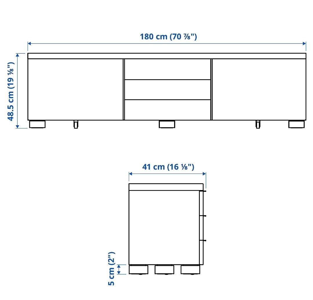 Ikea Mobili TV: TV Lowboard / Sideboard – Usato da Jegenstorf venduto da Crusty7 1
