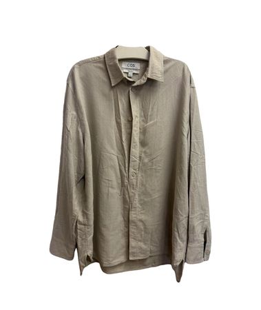 COS Hemd, Beige, Gr. XL, Relaxed Fit, 100% Lyocell