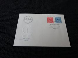 Sonderbrief Ausgabetag Europa Cept 26.9.1966