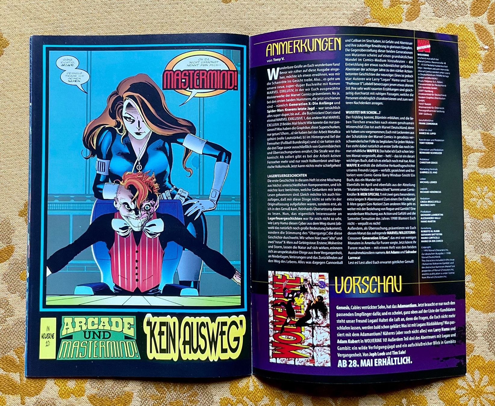 Fumetti: Wolverine Heft Nr 9 von 1998 – Usato da Endingen venduto da nathan05 8