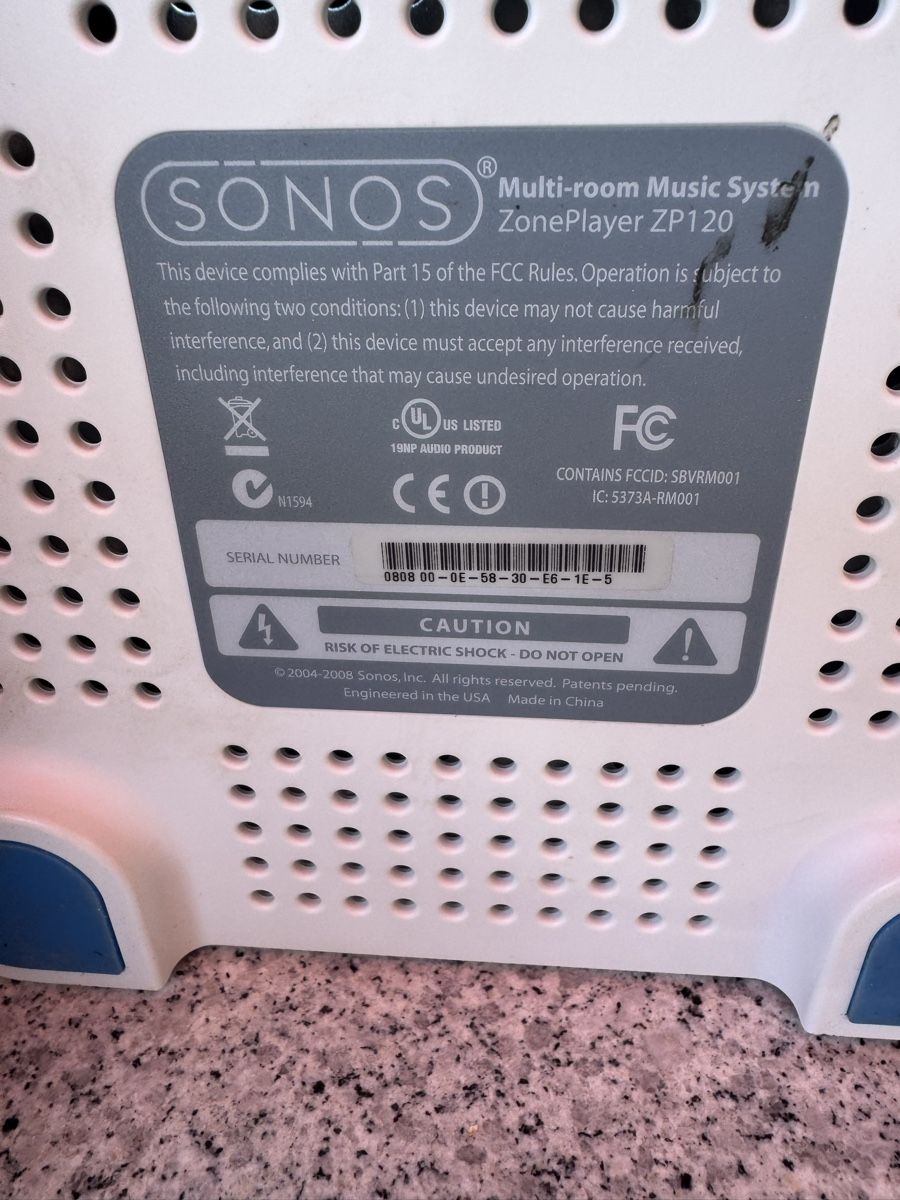 Sonos Sistemi audio & multimediali: SONOS ZonePlayer ZP120 ZP90 Multiroom Music System – Usato da Sursee venduto da TeamBully 4