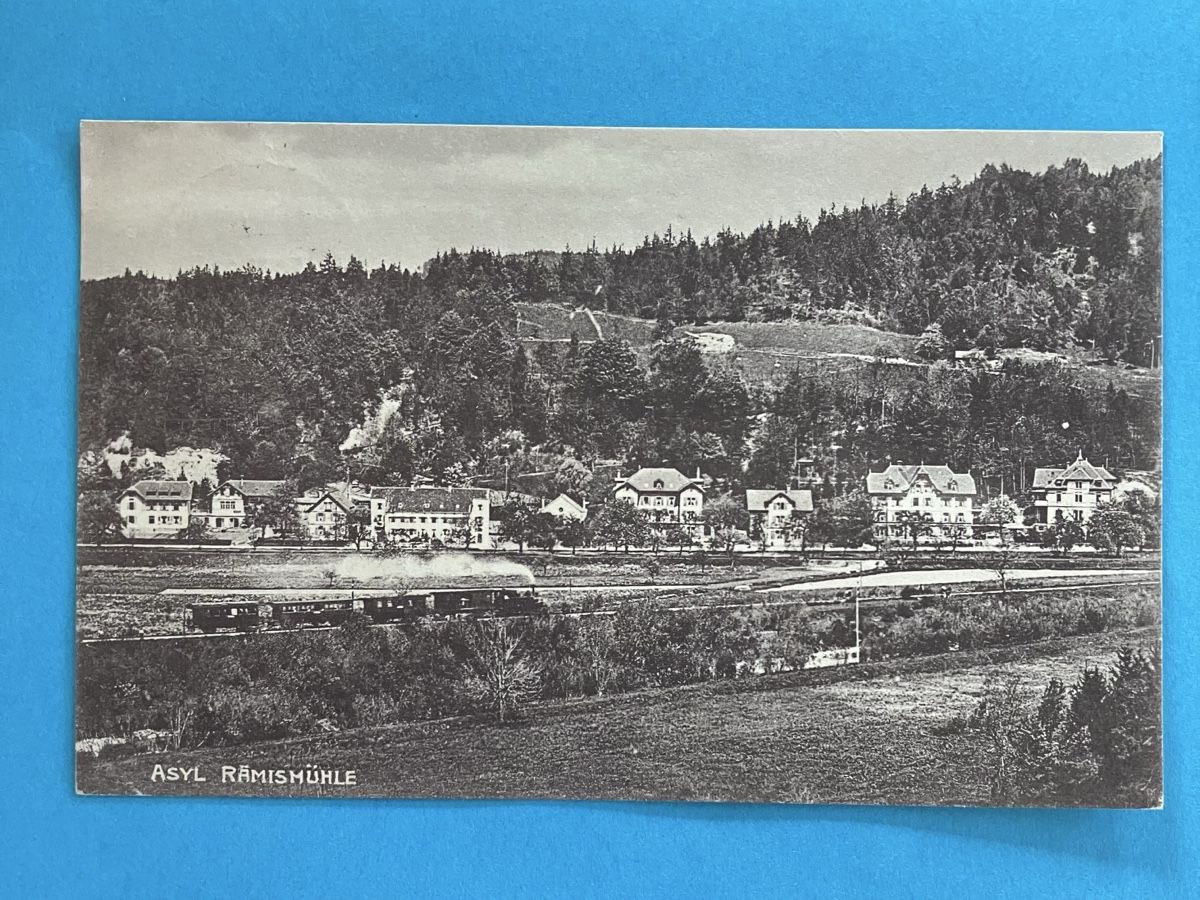 Cartoline postali: Historische Ansichtskarte von Heimstätte Rämismühle – Usato da Bauma venduto da Baumer71
