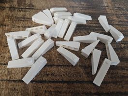 lego 60477 lot de 30 pièces White Slope 18 4 x 1