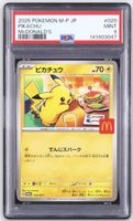 PSA 9 Pikachu 020/M-P Pokemon Japanese McDonald's Promo