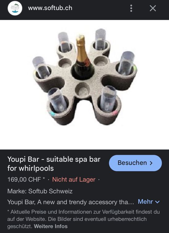 Schwimmender Getränkehalter Für Pool & Whirlpool - Leichtes Schaumstoff-Tablett Mit 5 Halterungen