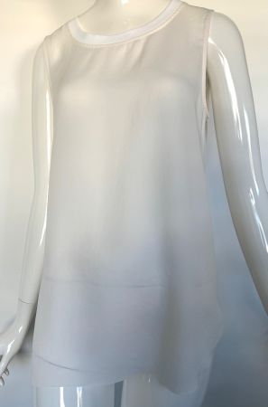 Marc Cain Blusen Top perlweiss, EU 38 - Top Zustand