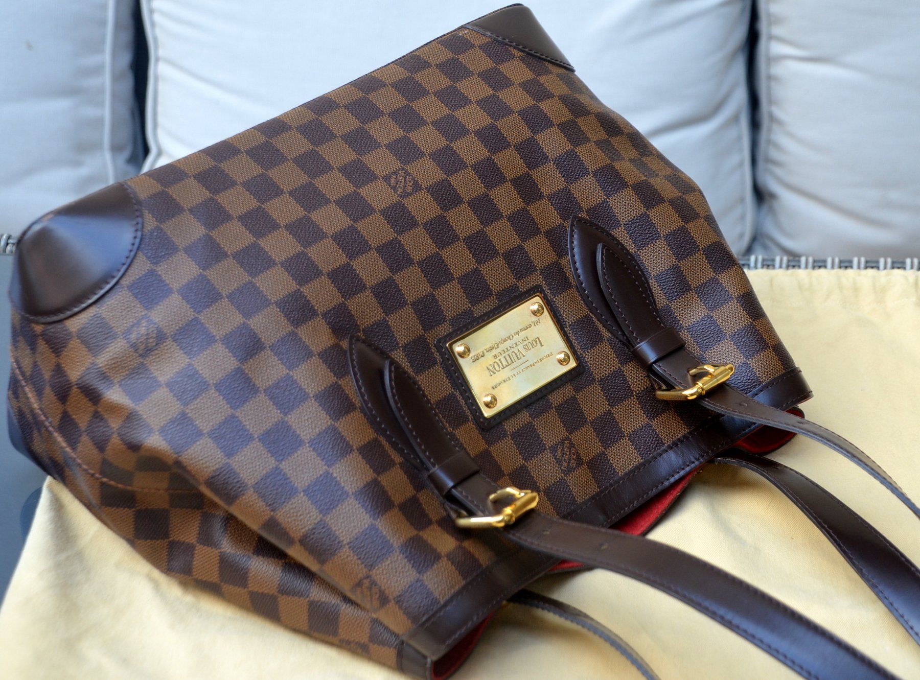 Louis Vuitton Borse da donna: Louis Vuitton Hampstead MM Tasche / sac – Usato da Collonges venduto da Auganien 3