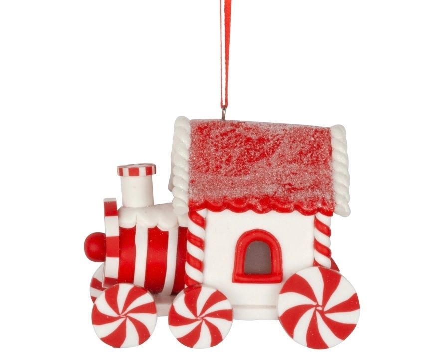Tutte le decorazioni: Baumschmuck Weihnachts Lokomotiven 8cm – Nuovo e nell'imballaggio originale da Basel venduto da Seifehuesli 3