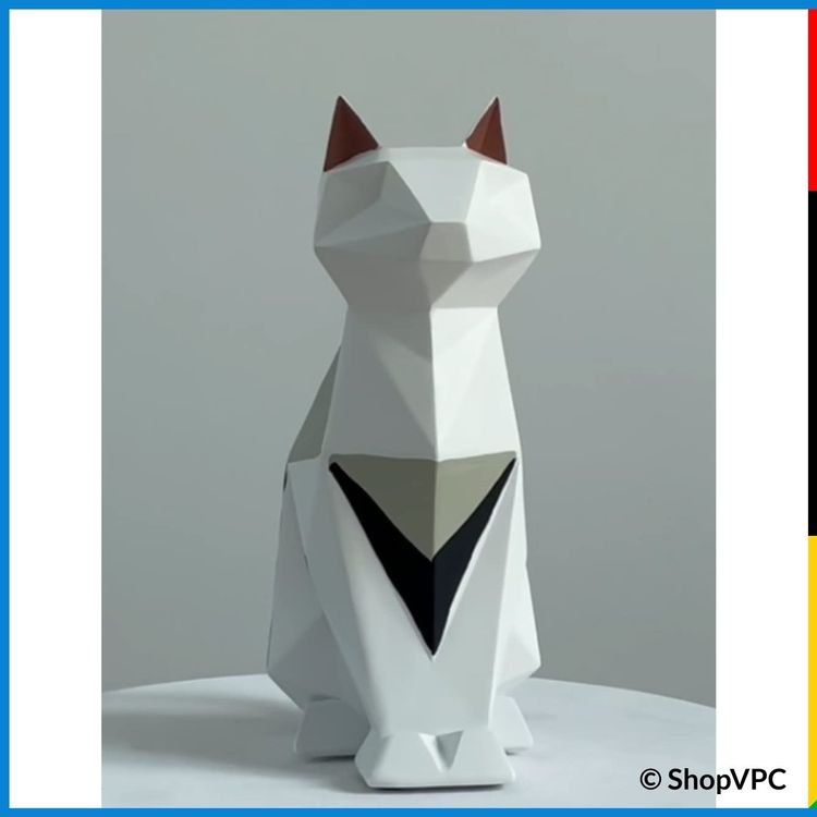 2 Katzen Weinflaschenhalter - Niedliche Metallskulptur Als Deko & Geschenk