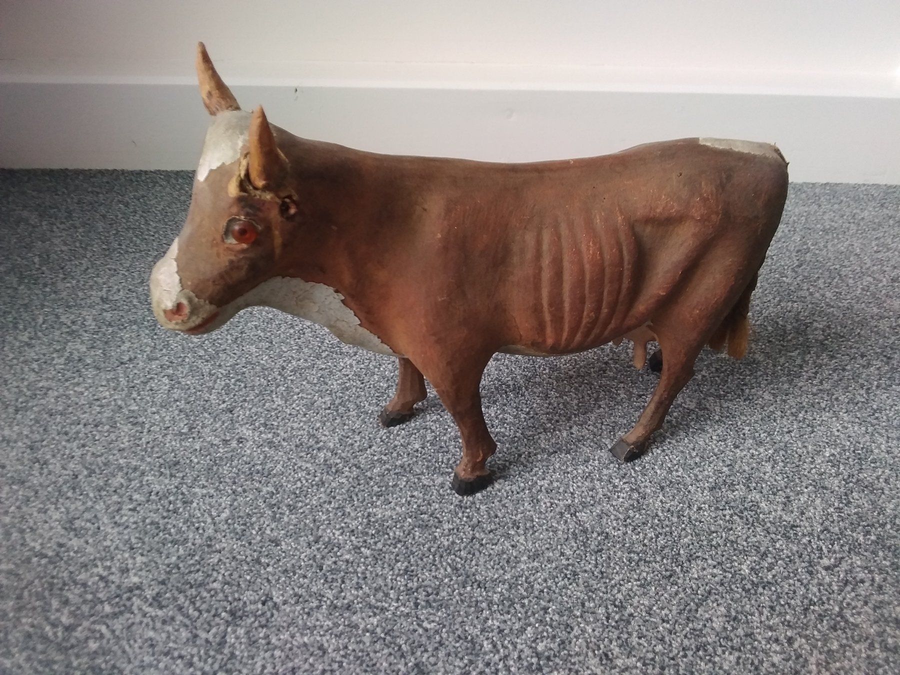 Statuette: Appenzeller Kuh antik – Usato da Appenzell venduto da lama19