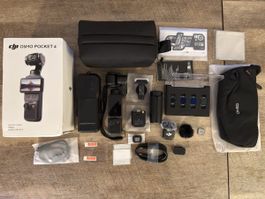 DJI Osmo Pocket 4 Creator Combo Gimbal neu