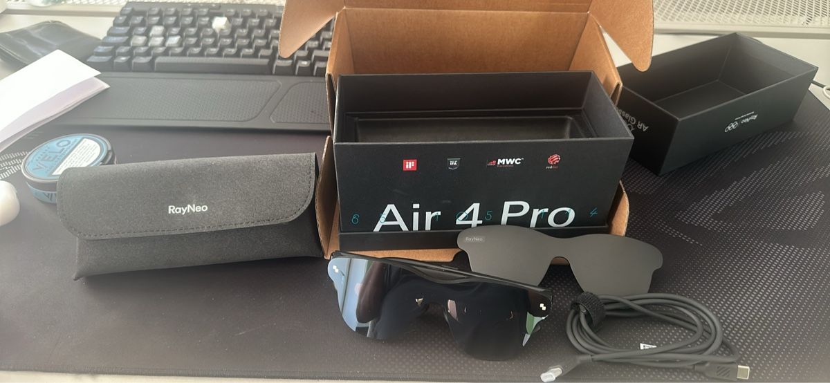 Casco VR: RayNeo Air 4 Pro mit Adapter – Nuovo (secondo la descrizione) da Heimberg venduto da Marcelas93 3