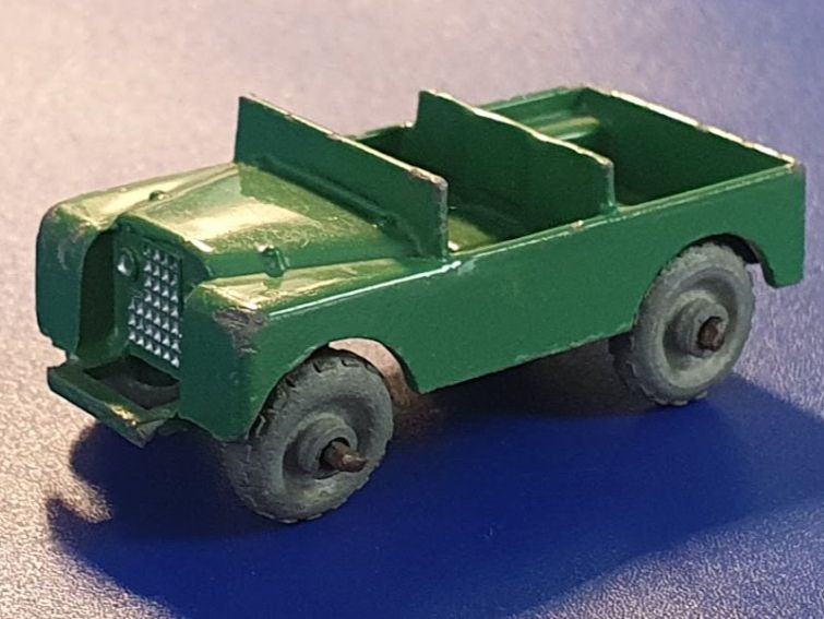 Lesney Voitures modèles: Matchbox/ Lesney No.12A Land Rover, casting model 1958 – D'occasion à Seon par voAllBah