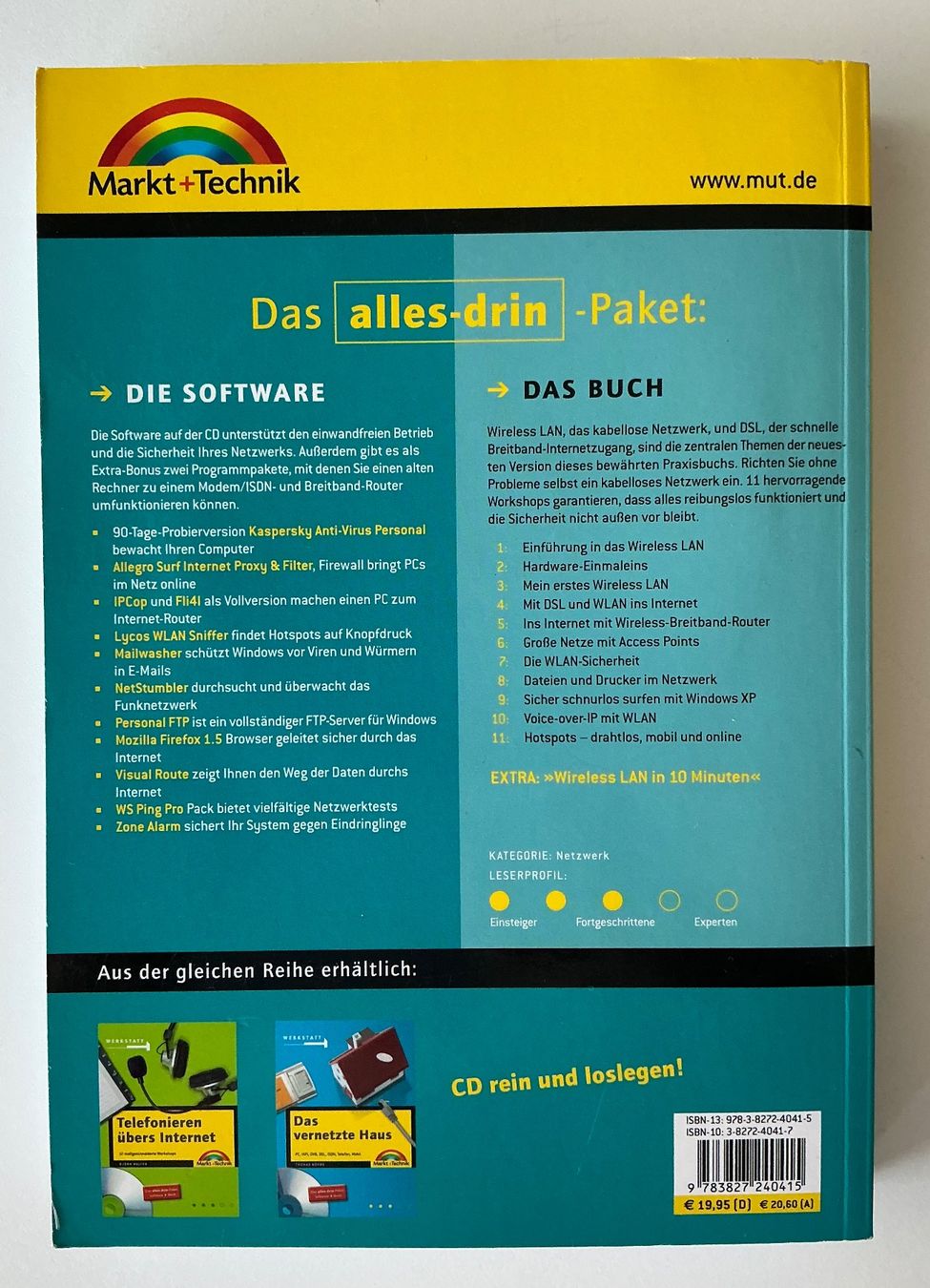 Libri: Wireless LAN & DSL incl. CD Netzwerk – Nuovo (secondo la descrizione) da Hergiswil NW venduto da orcalina14 1