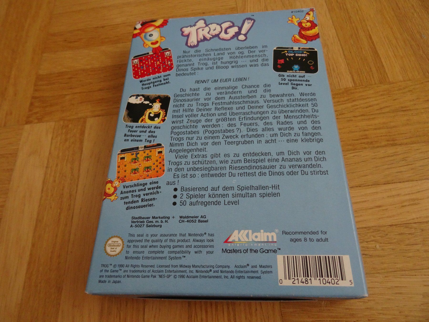 Spiele: Trog! NES OVP – Gebraucht aus Olten von Disc-Ausverkauf 1