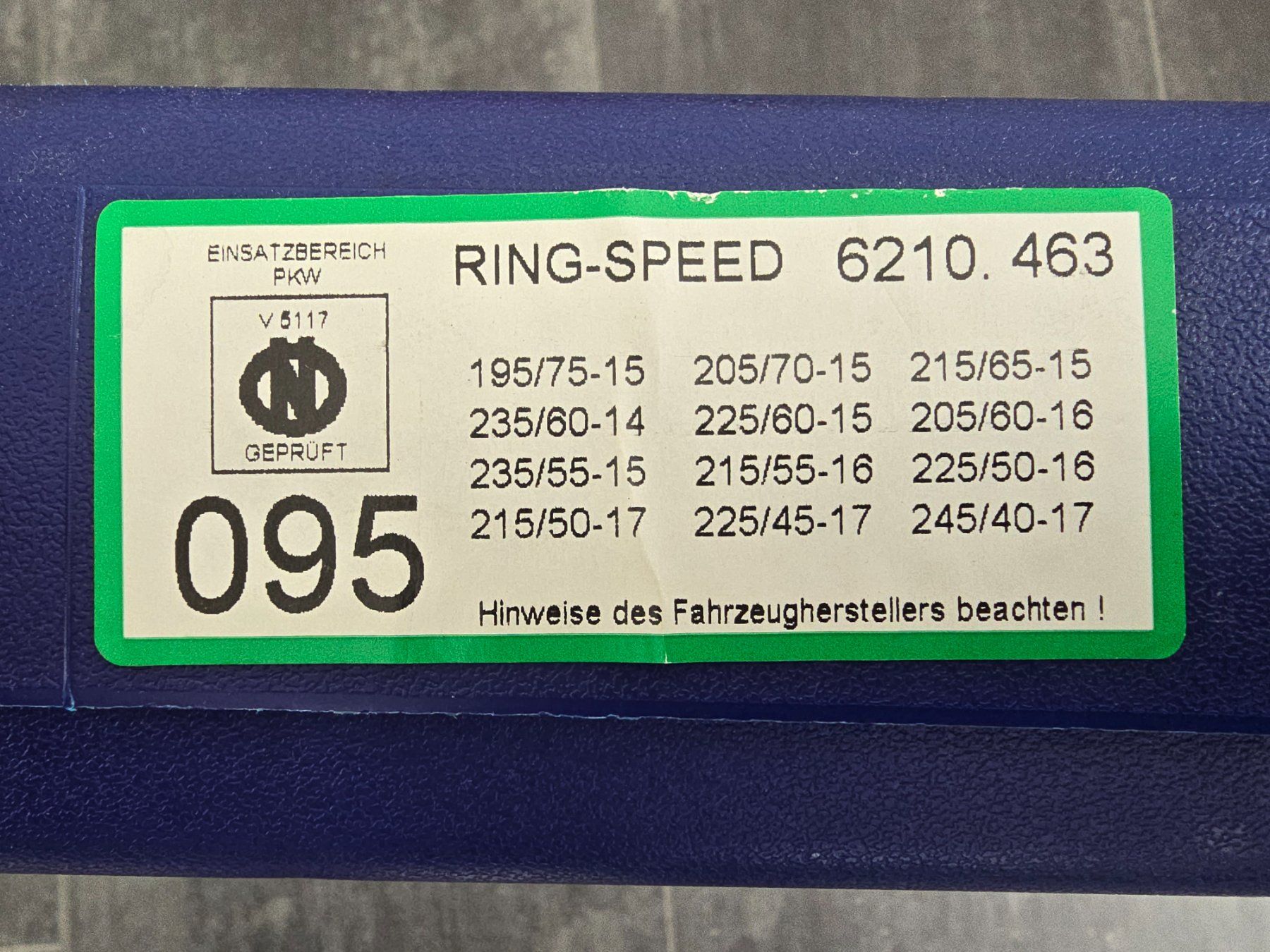 Schneeketten: Schneeketten Ring Speed 095 – Gebraucht aus Adligenswil von Wimi1 1