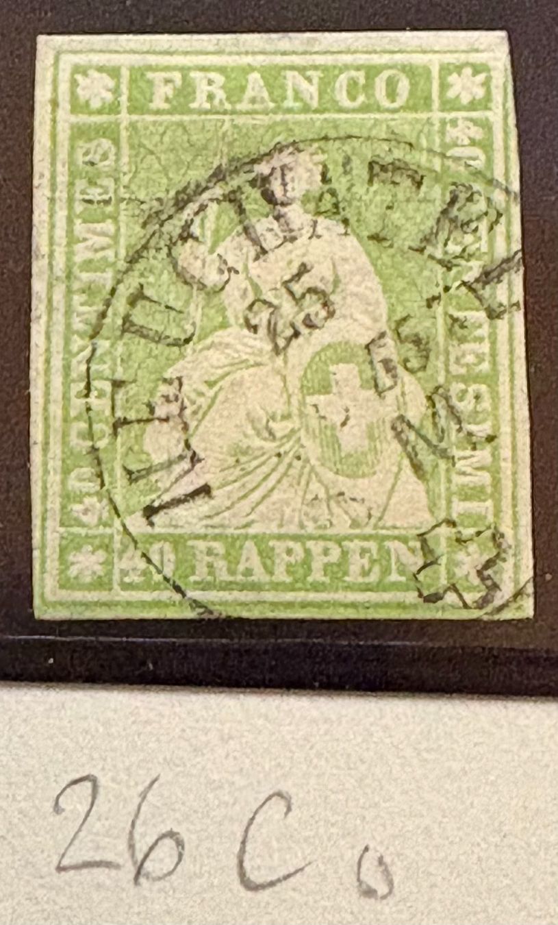 Tutti i francobolli: SCHWEIZER BRIEFMARKE STRUBEL – Usato da Ostermundigen venduto da Heavenmaus75